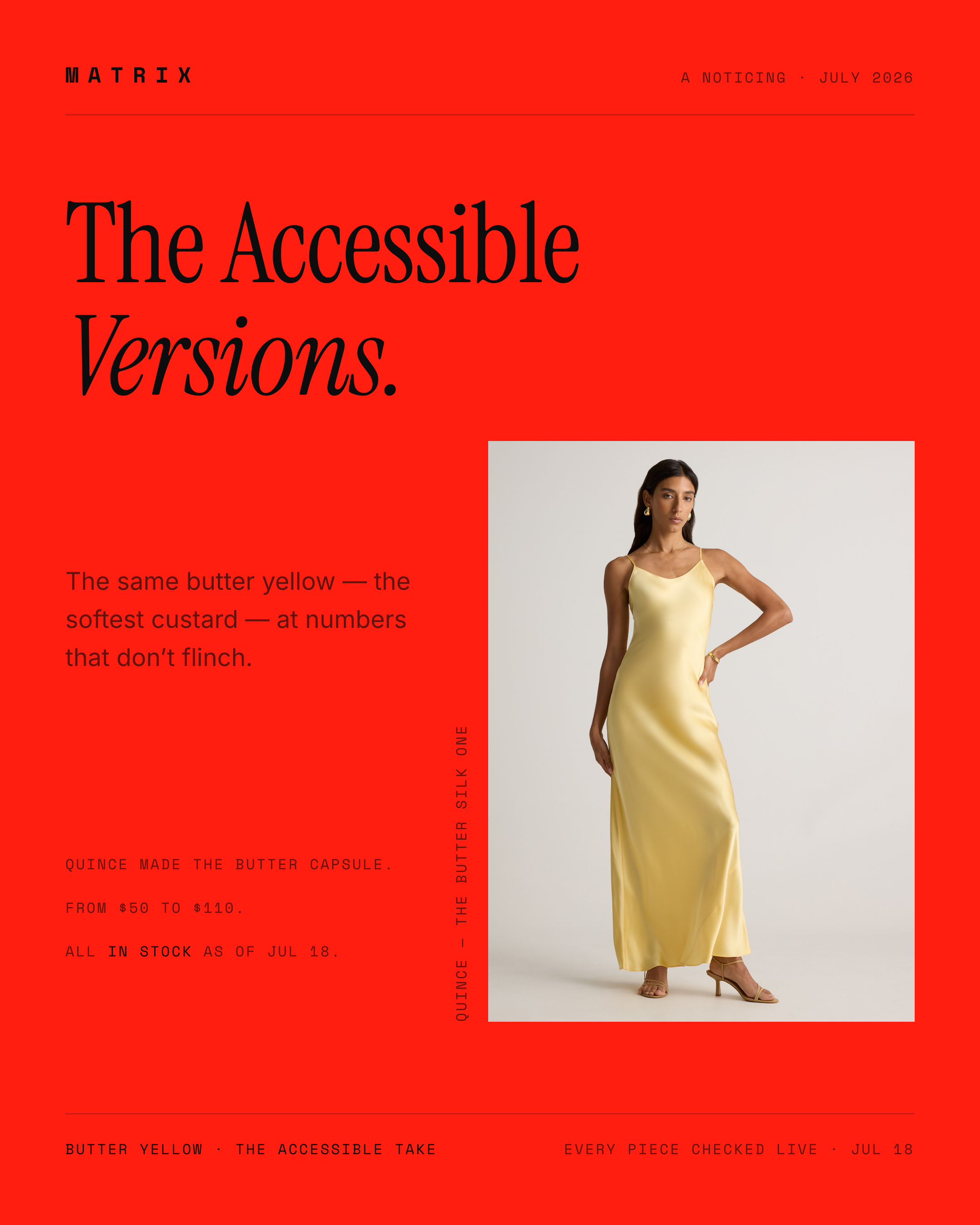 The accessible butter yellow, and it has a name: Quince.…